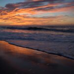 A happy family playing together on the beach during their affordable family vacation in the Outer Banks, North Carolina