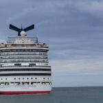 A happy family enjoying activities on a Carnival Cruise ship, perfect for a cruise travel guide for beginners
