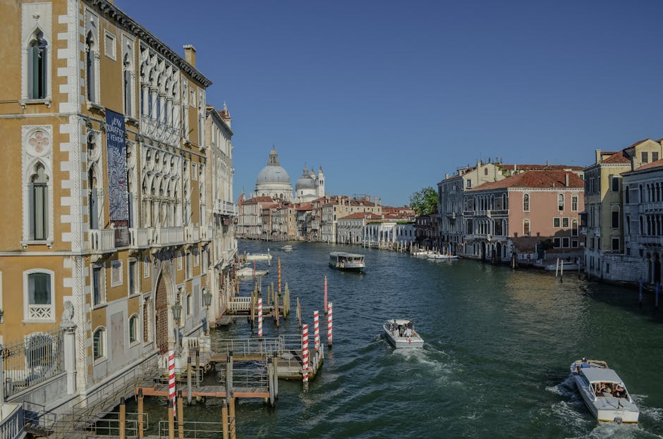 Stunning view of The Gritti Palace luxury hotel overlooking the Grand Canal in Venice, perfect for European destination reviews