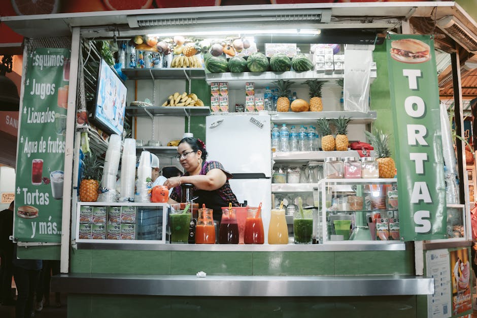 Vibrant market scene in Oaxaca, Mexico, showcasing colorful stalls and local vendors, ideal for cheap travel outside the US