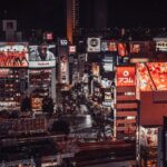 Vibrant Tokyo nightlife with neon lights and bustling streets, showcasing one of the best travel destinations for 2026