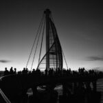 Vibrant nightlife in Puerto Vallarta with colorful lights and lively crowds, a top choice for cheap travel destinations 2026